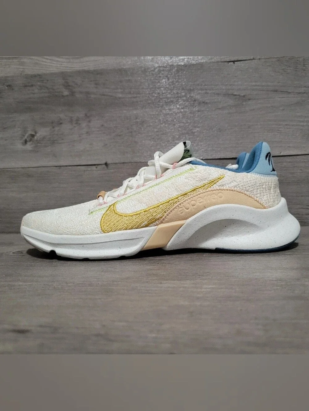 Nike SuperRep Go 3 Womens 10.5 Flyknit Next Nature Beige Sail DV1743-171